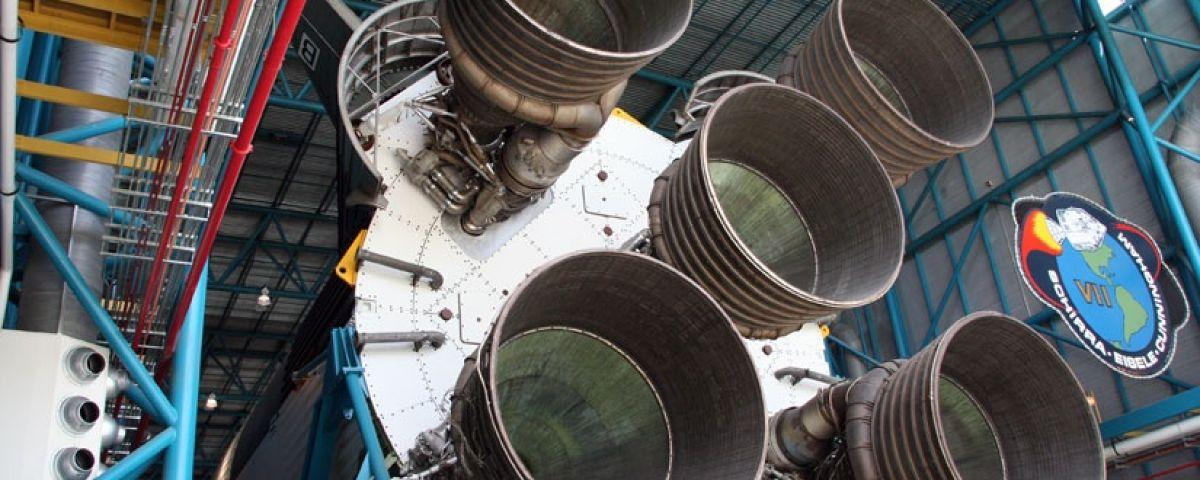Eerste trap Saturn V raket