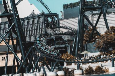 Rollercoaster in Universal Studios